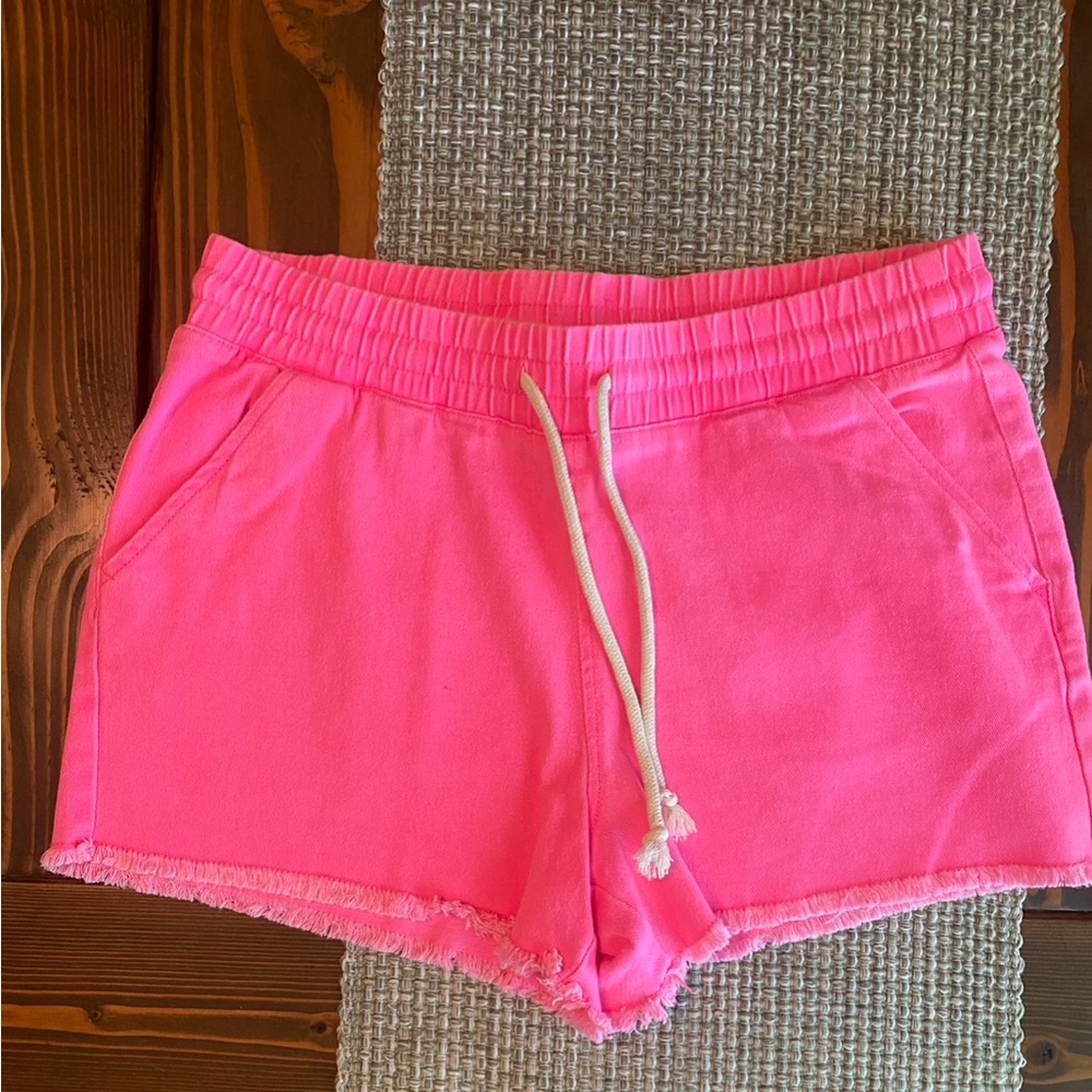 No Boundaries hot pink shirts, size medium (7-9)